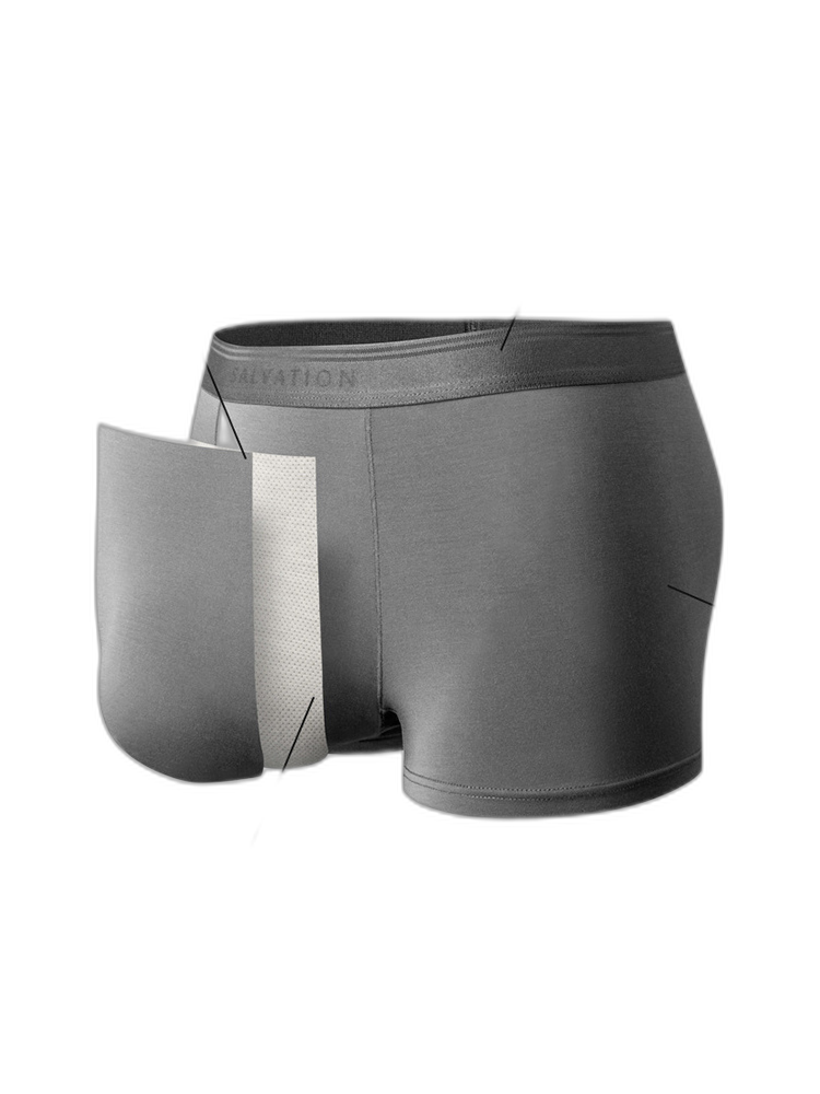 2 Pack Men's Anti-Bacterial Modal Trunks