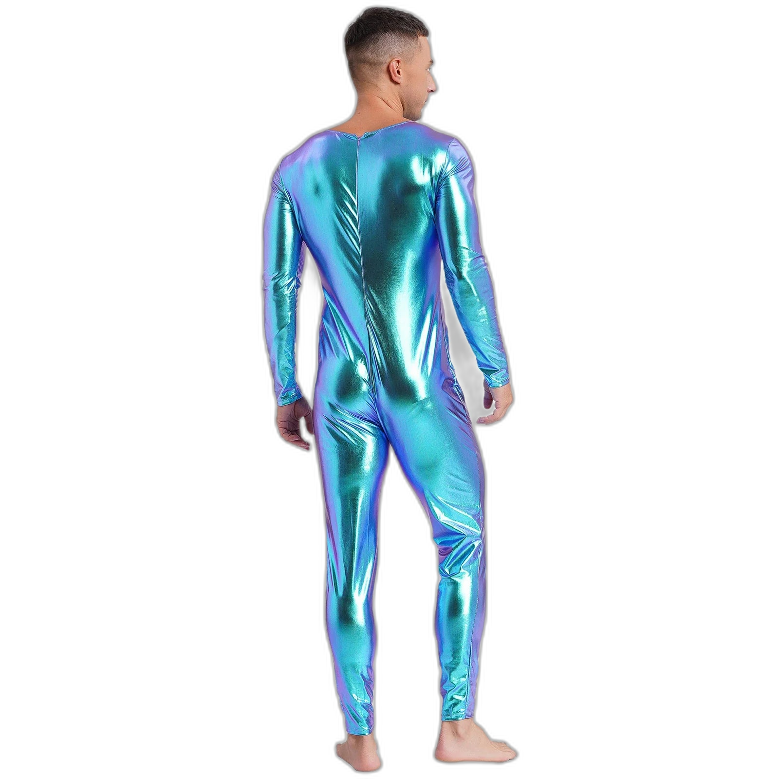 Galactic Vogue Metallic Bodysuit