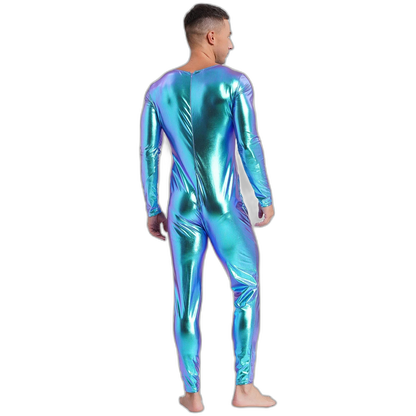 Galactic Vogue Metallic Bodysuit