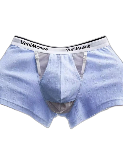 Men's Premium Soft Cotton Pouch Comfort & Breathability Lift System Trunks