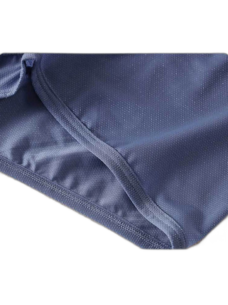 3 Pack Men's Supportive Pouch Lightweight Antibacterial Cooling Trunks