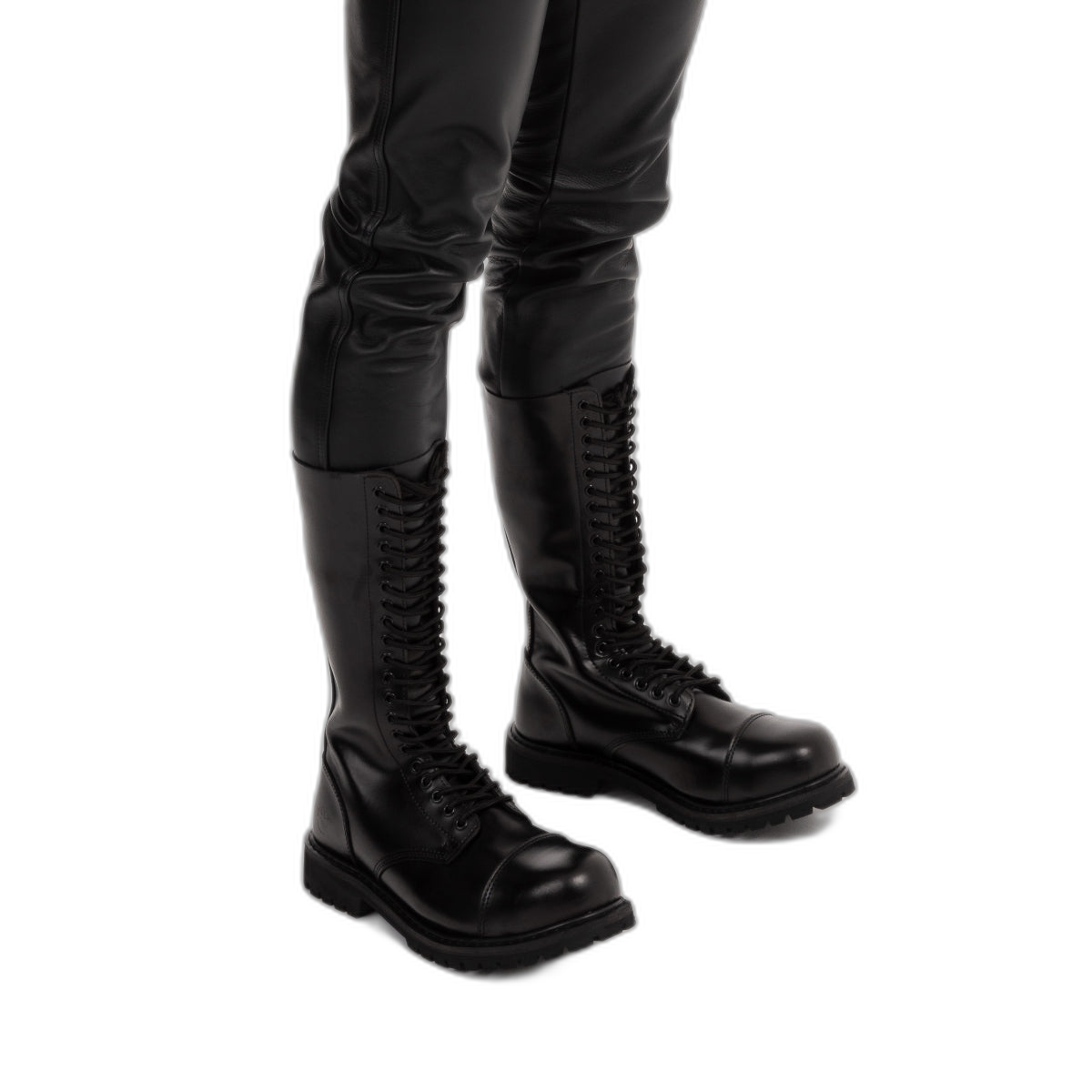 Prowler RED Leather 20 Hole Boots UK Sizes