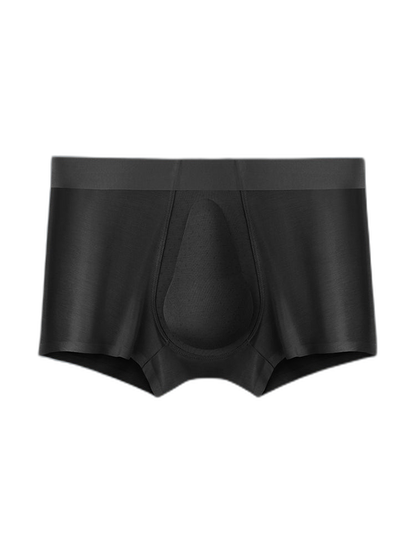 Men's Seamless Trunks with Organic Latex Support Cup