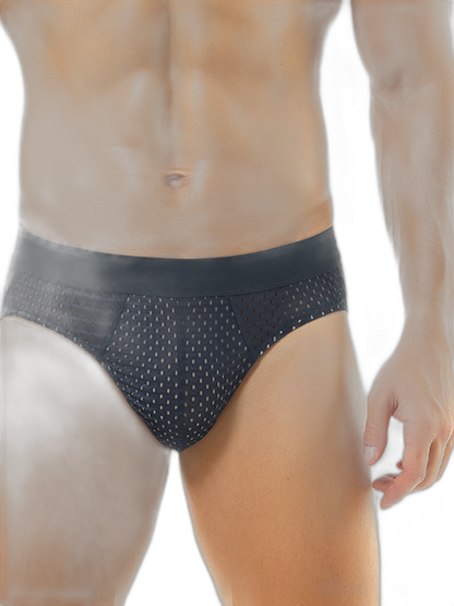 5 Pack Men’s Breathable Briefs In Mesh