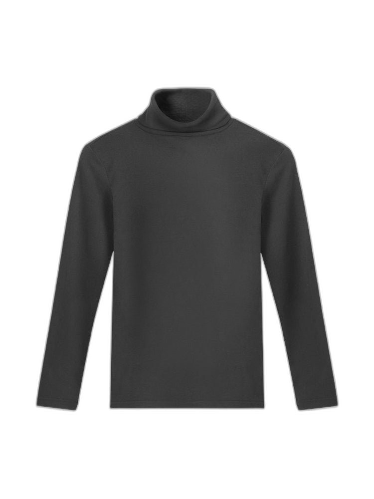 Men's Mid-high Collar Warm Cold-proof Long-sleeved Bottoming Shirt