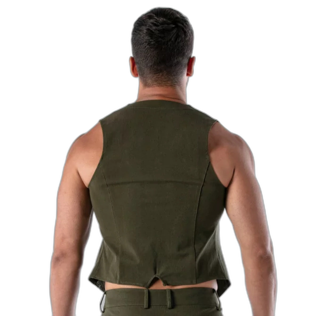 TOF Paris Patriot Chain Vest Khaki