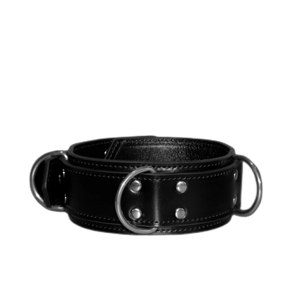 Tumbled Leather Classic Collar