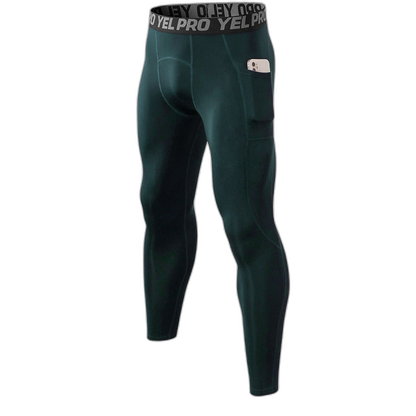 Mens Sports Thermal Leggings Compression Base Layer Tights