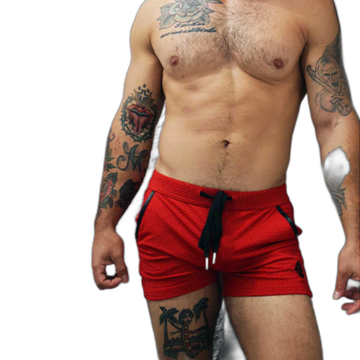 Breedwell Cruiser Shorts Red