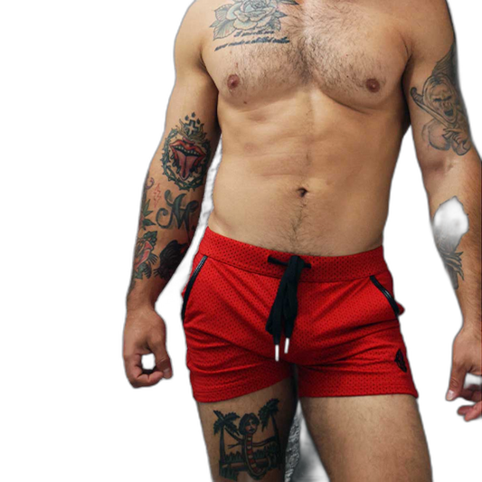 Breedwell Cruiser Shorts Red