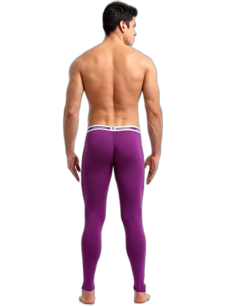 Men's Warm Pants Thin Fleece Casual Thermal Pants