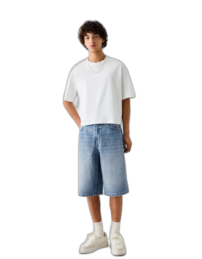 Baggy Fit Denim Jorts