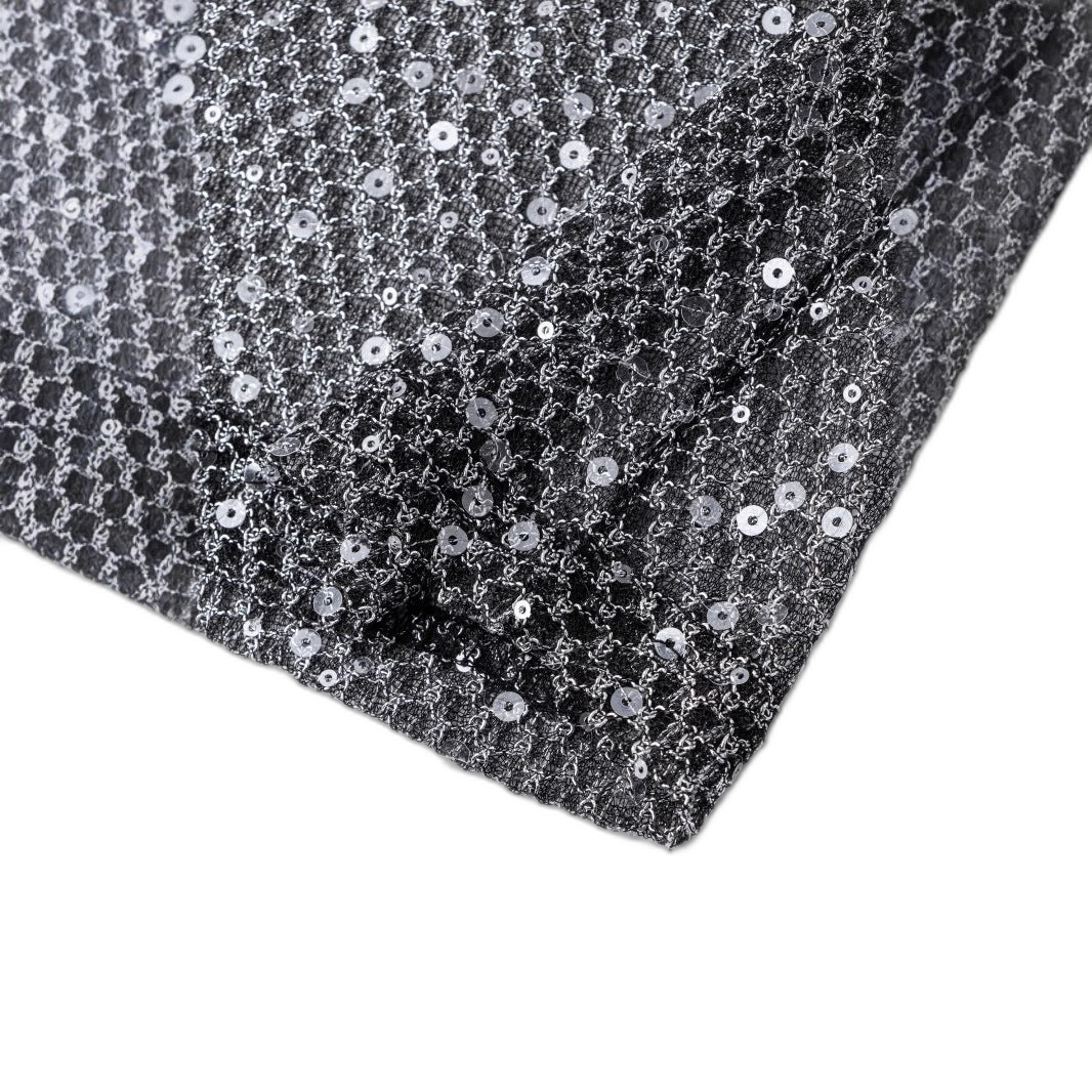 Sequin Mesh Tee