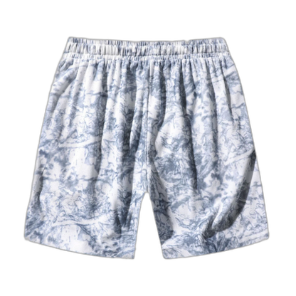 Washed Camo Corduroy Shorts