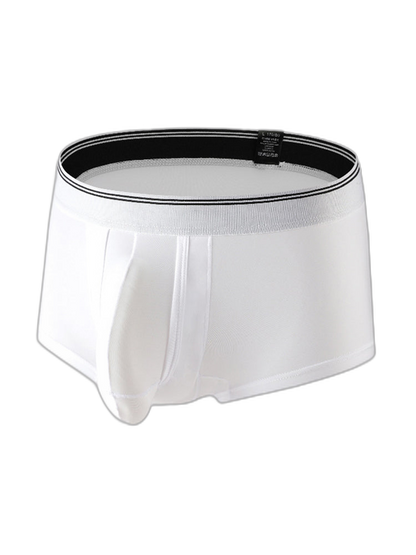 3 Pack Men's Mid-Rise Separation Breathable Elastic Trunks