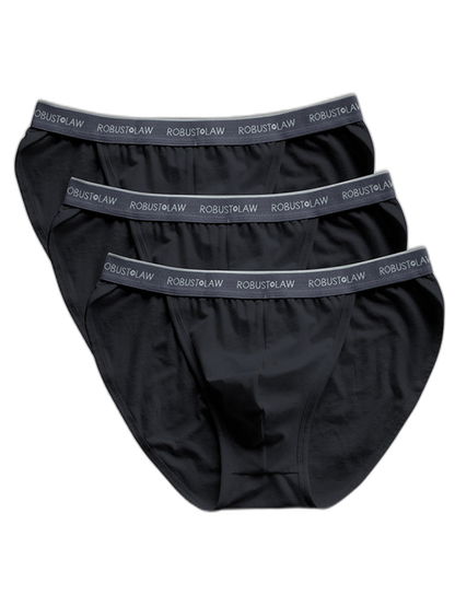 3 Pack Men's Cotton Bikini Underwear