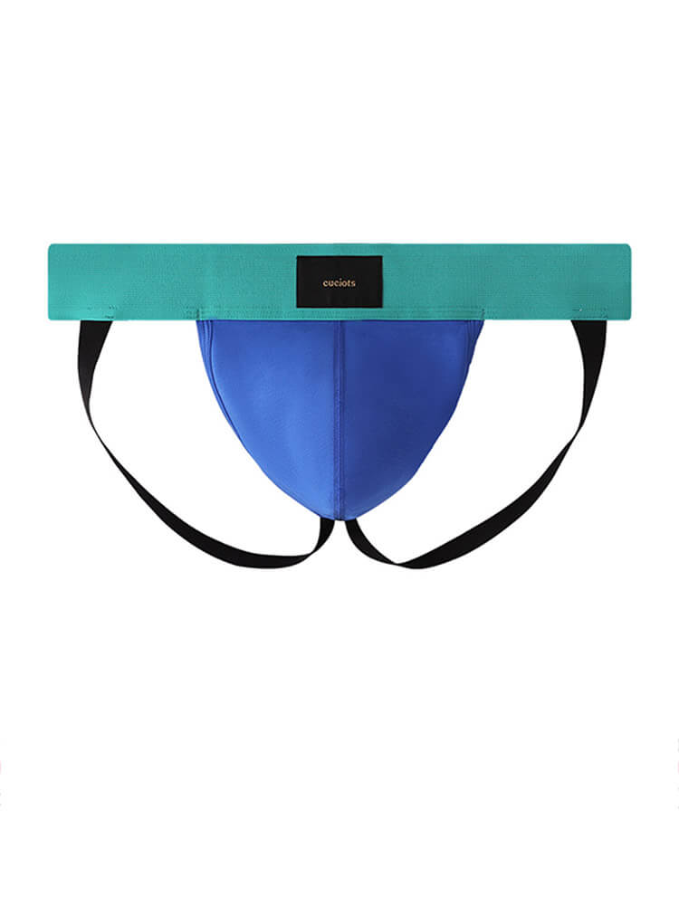 Men's Sexy Hollow Low-Rise Elastic Cotton Thong