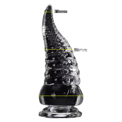 Clear Silicone Tentacle Dildo