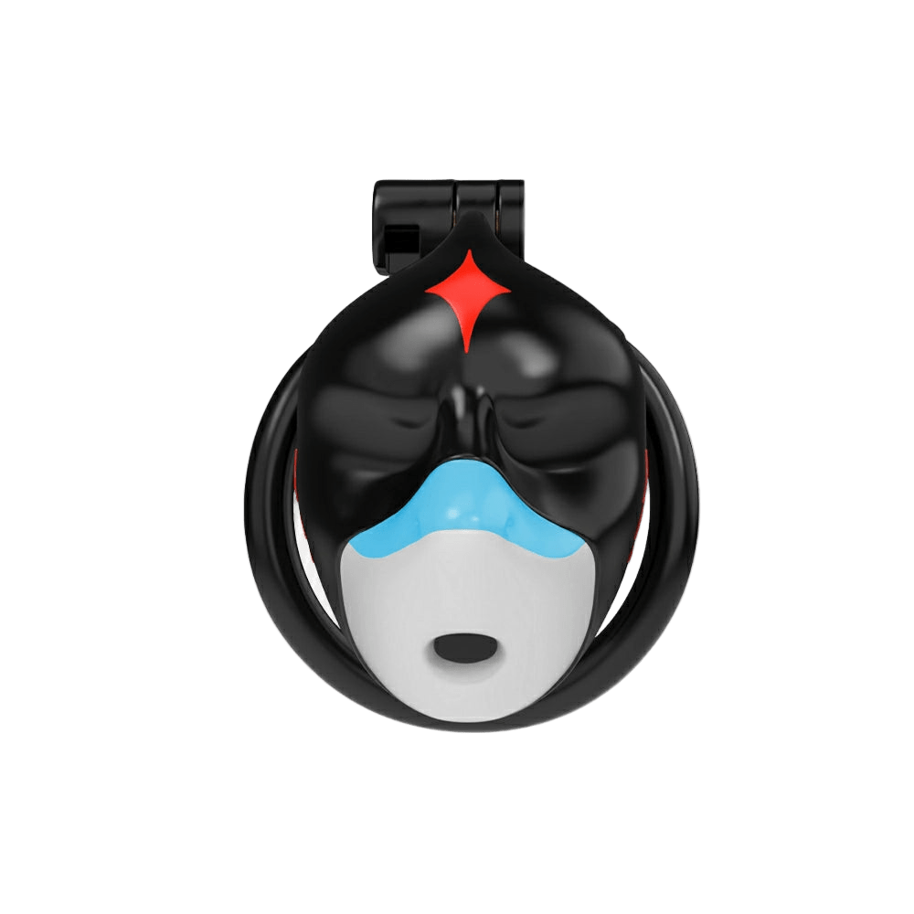 Furrjoi Shark Chastity Cage Red