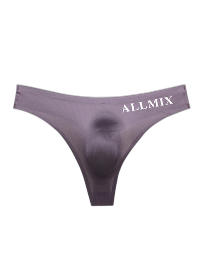4 Pack ALLMIX Men's Sexy Seamless T-back Thongs