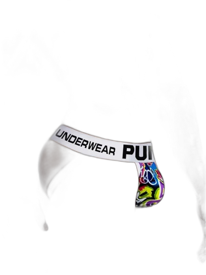 Men’s Sexy Graffiti Pouch Thongs