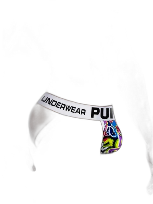 Men’s Sexy Graffiti Pouch Thongs