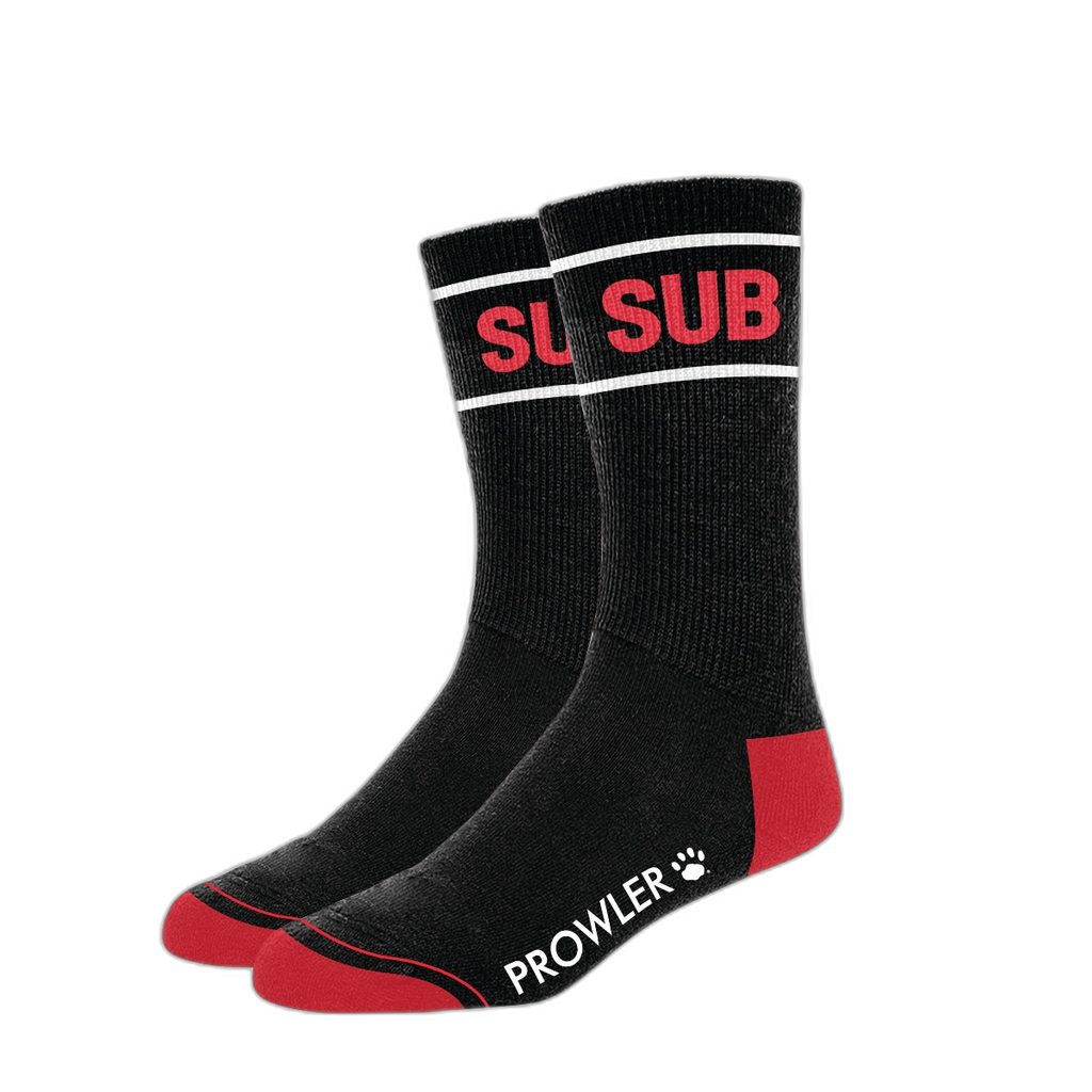 Prowler RED Sub Socks Black Red White