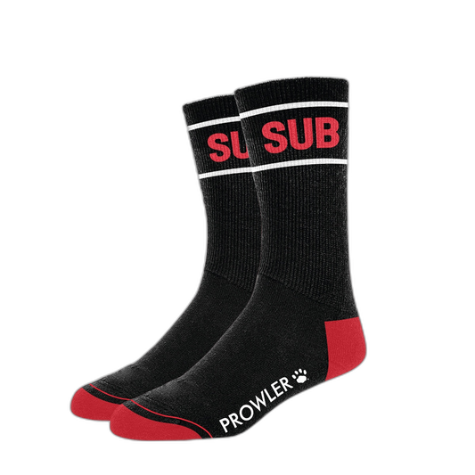 Prowler RED Sub Socks Black Red White