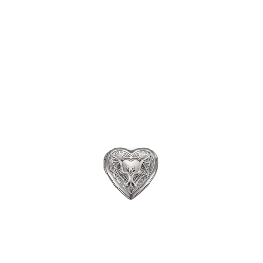 Bat Locket Necklace