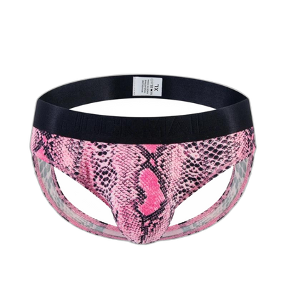 Jockmail Leopard Sizzle Thong
