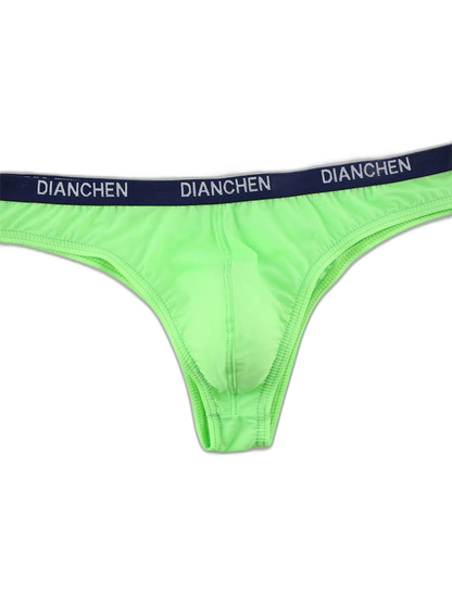 4 Pack Men's Sexy Comfortable Ice Silk Breathable Thong