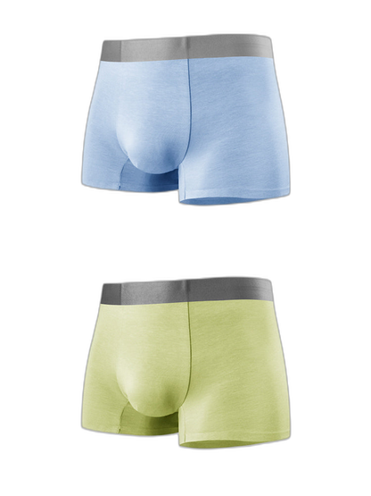 2 Pack Men's Anti-Bacterial Modal Trunks
