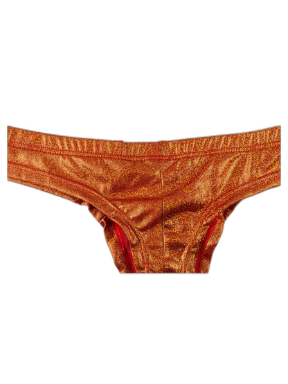 3 Pack Men's Sparkle Thongs in Solid Colors
