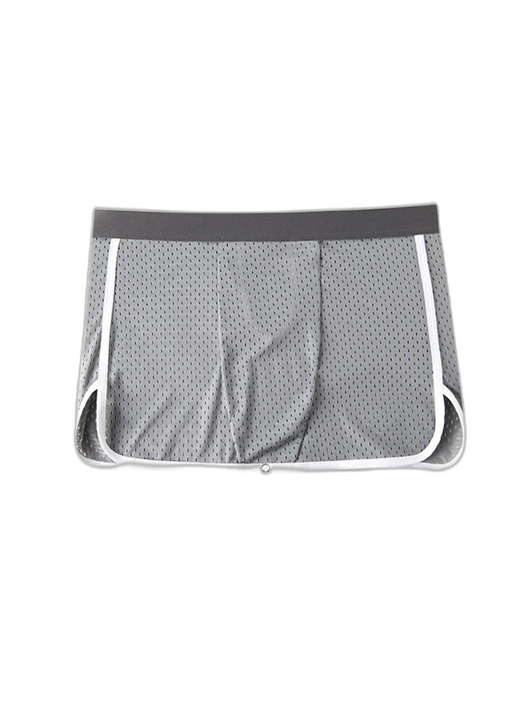 Men's  Button Casual U-Shaped Roman Skirt Dual-Purpose Arrow Pants Underwear