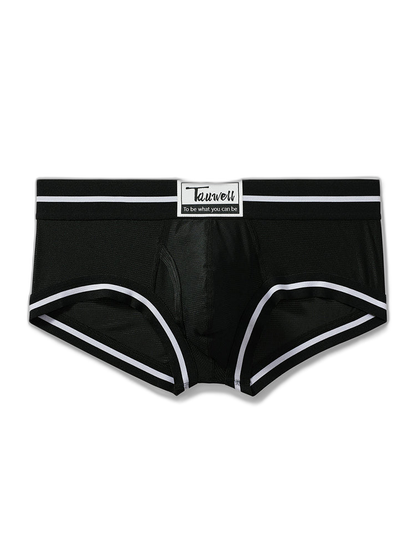 Men's Breathable Mesh Line Trunks with Fly