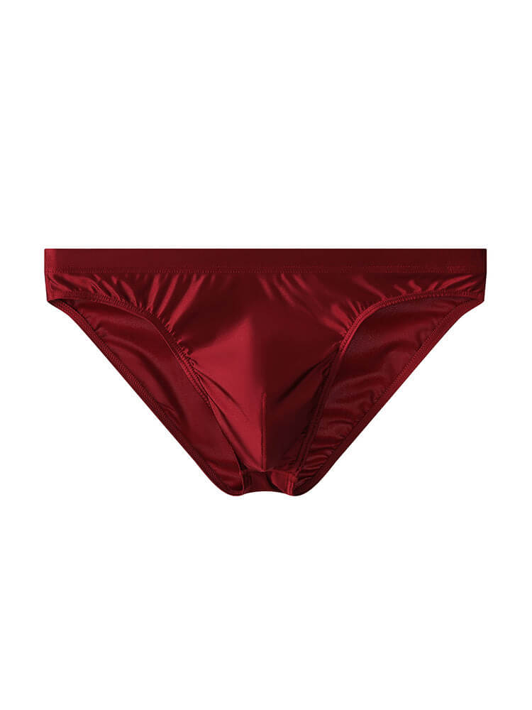 Men's Low-Rise Quick-Dry Ice Silk Athletic Briefs