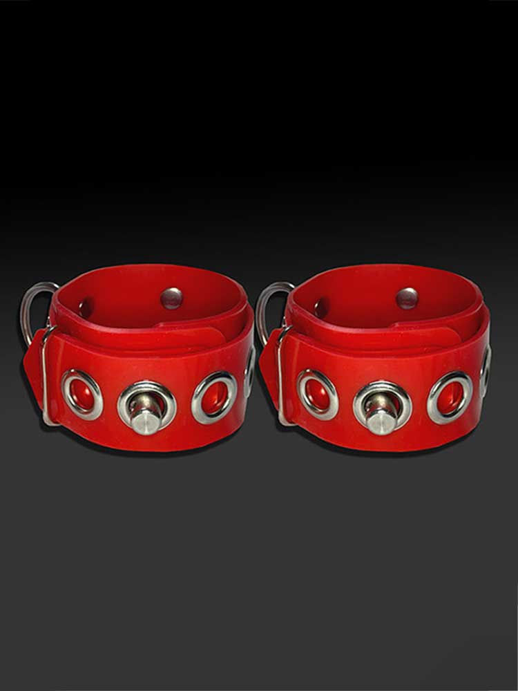 Unisex Multi-Use Silicone Lock Restraint Cuffs