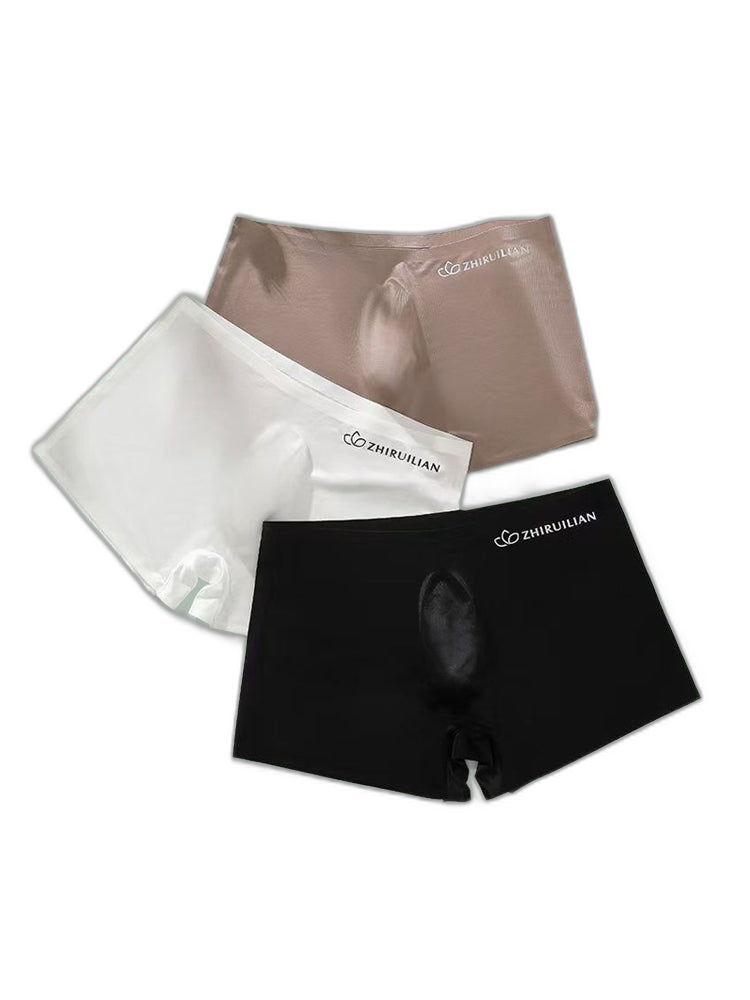2-pack Men's Translucent Seamless 3D Pocket Trunks