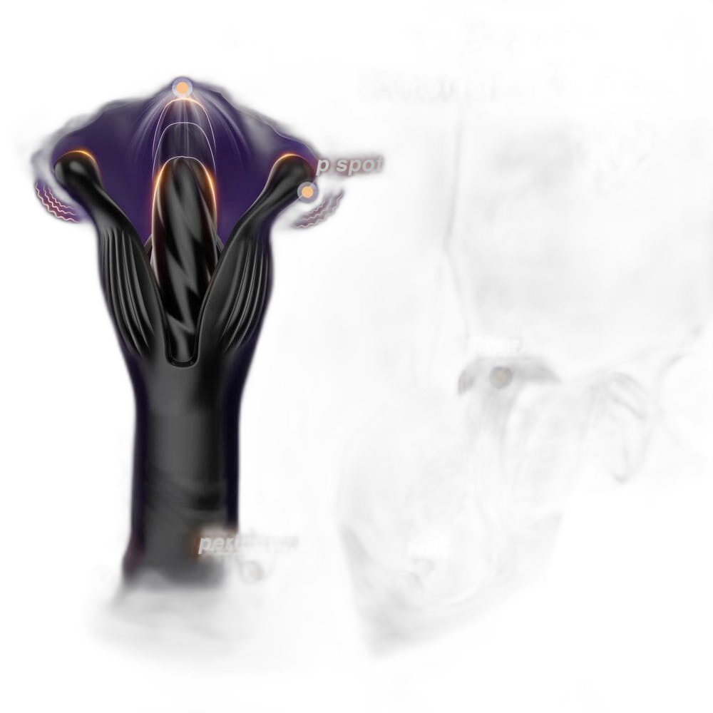 Hellflower II – Expanding Anal Vibrator with Cock Ring – Prostate & Perineum Massager