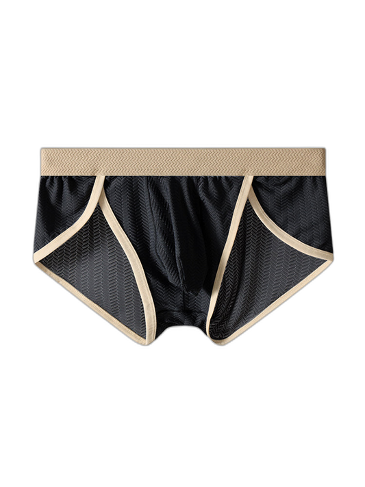 2 Pack Men's Breathable High-Stretch Seamless Comfort Odor-Control Briefs