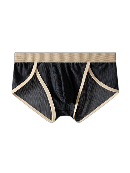 2 Pack Men's Breathable High-Stretch Seamless Comfort Odor-Control Briefs