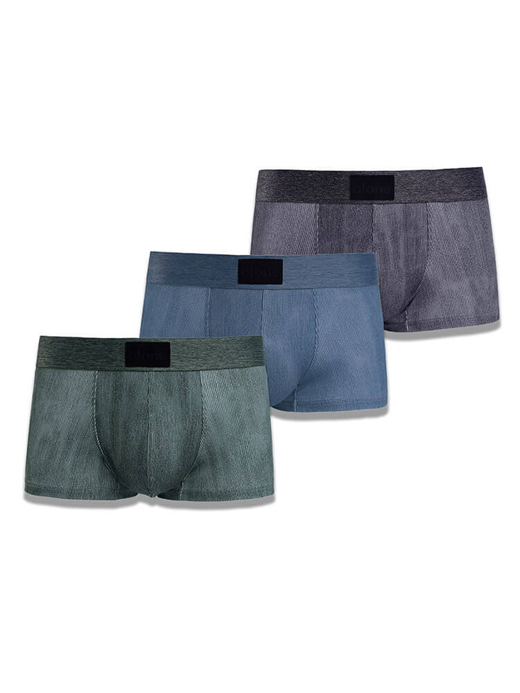 Men's High-Elastic Sports Large Pouch Boxer Briefs