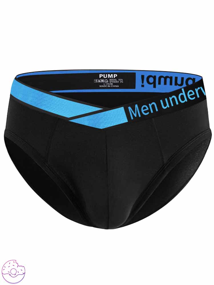 Men's V Belt Laser Gradient Briefs