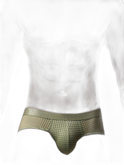 3 Pack Men's Quick-Dry Mesh Low-Rise Briefs