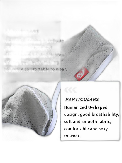 4 Pack Men's Low Waist Sexy Breathable Butt Lifting Stylish Comfortable Jockstrap