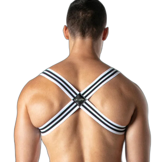 Leader Loaded Harness | White