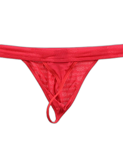3-pack Men's Lace Obscure Embossed G-String Thong