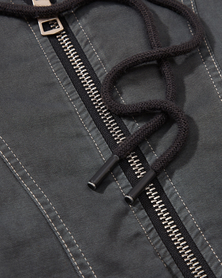 Spring Lightweight Casual Hooded Jacket