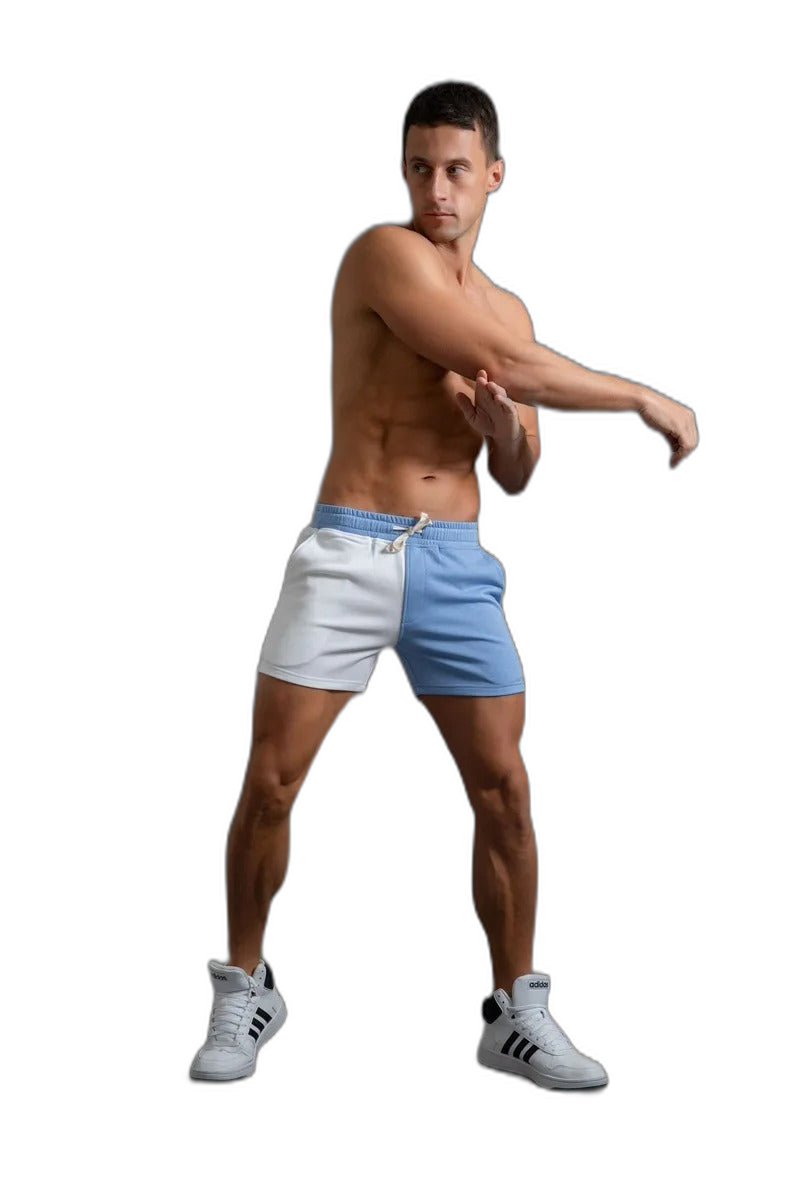 Duo-Tone Comfort Sweatpant Shorts