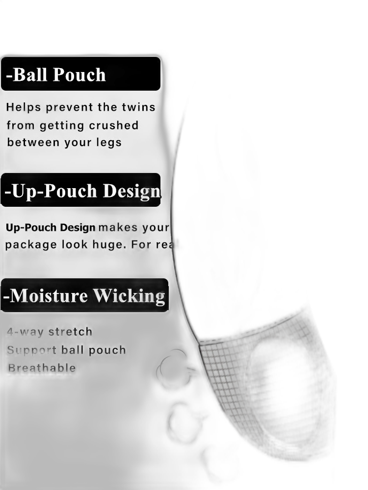 Men's Multi-function Up-pouch Boxer Briefs